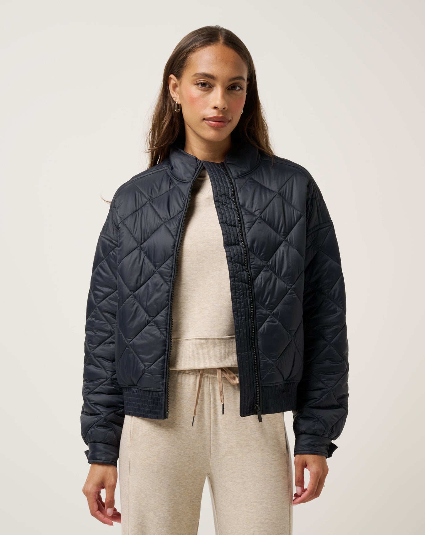 Lights At Night Quilted Jacket - Image 11