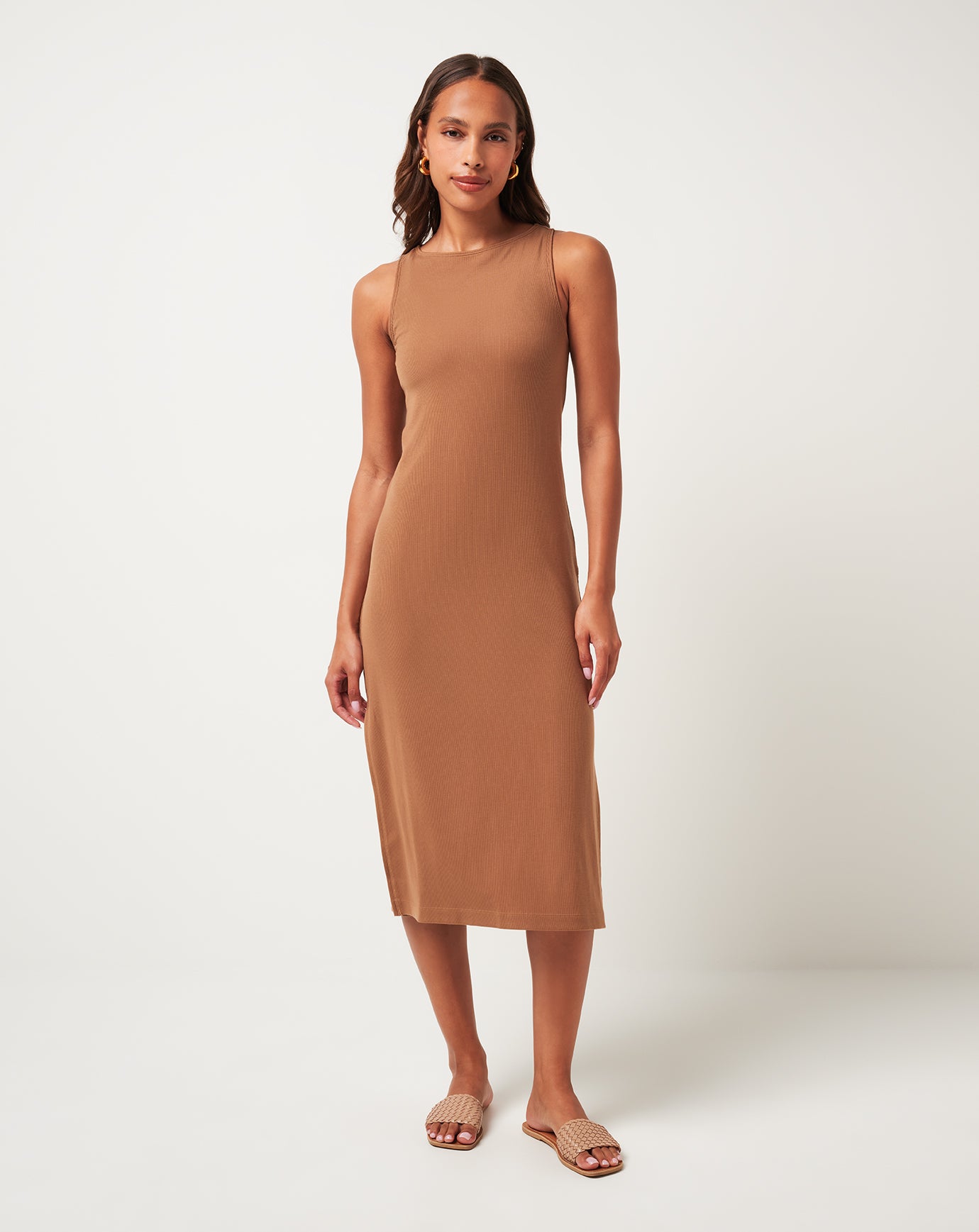 Cloud Rib Hadley Wood Dress - Image 7