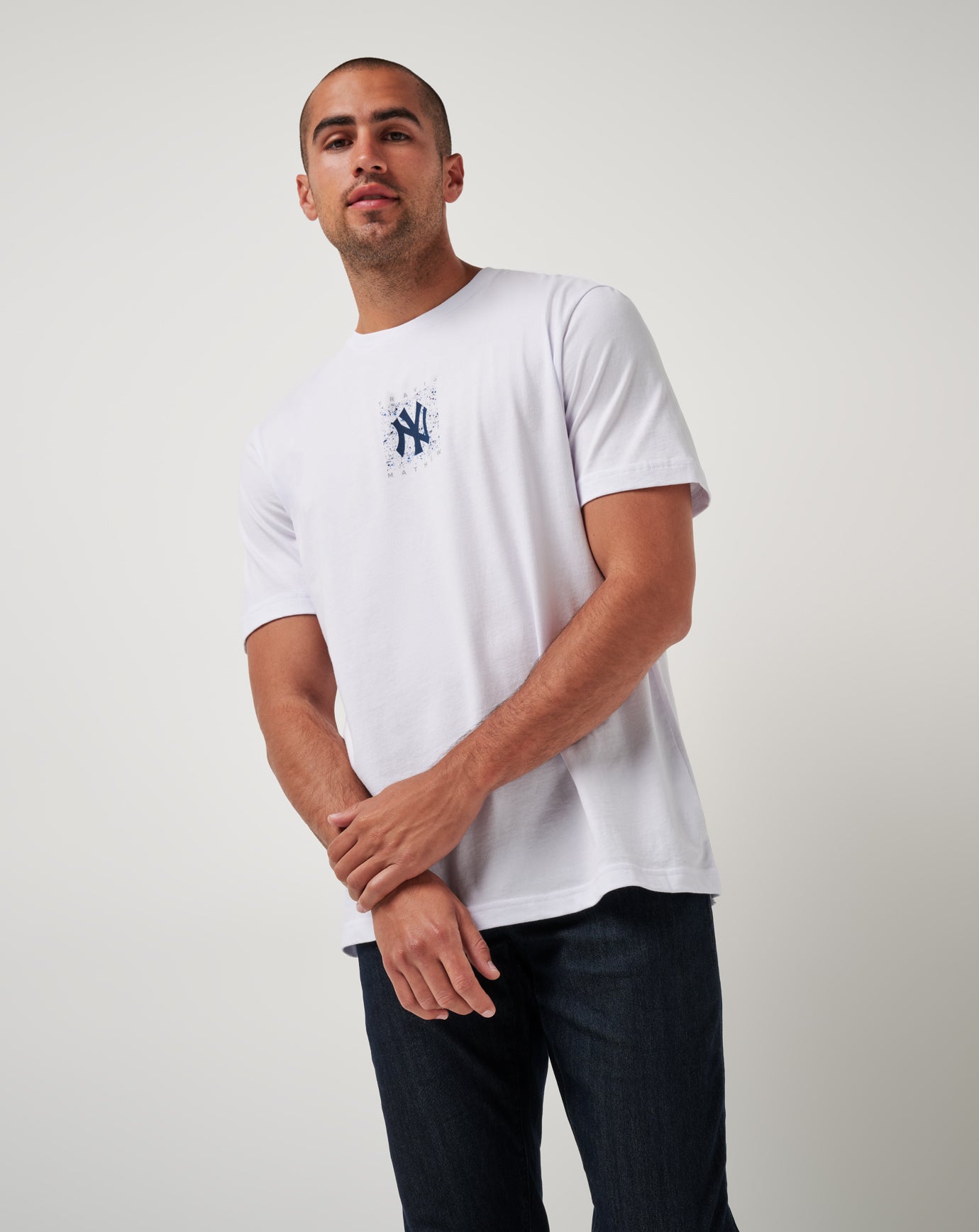 New York Yankees In The Dugout Tee - Image 5