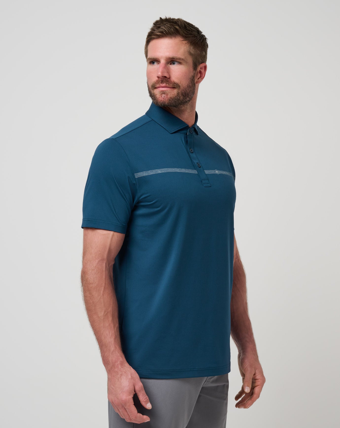 Heater Pro Chest Stripe Polo - Image 5