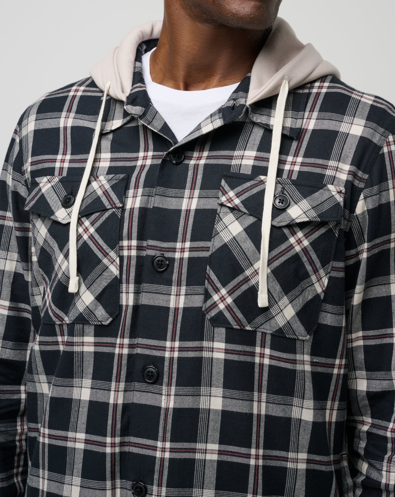 Baubles Button-Up Hoodie - Image 3