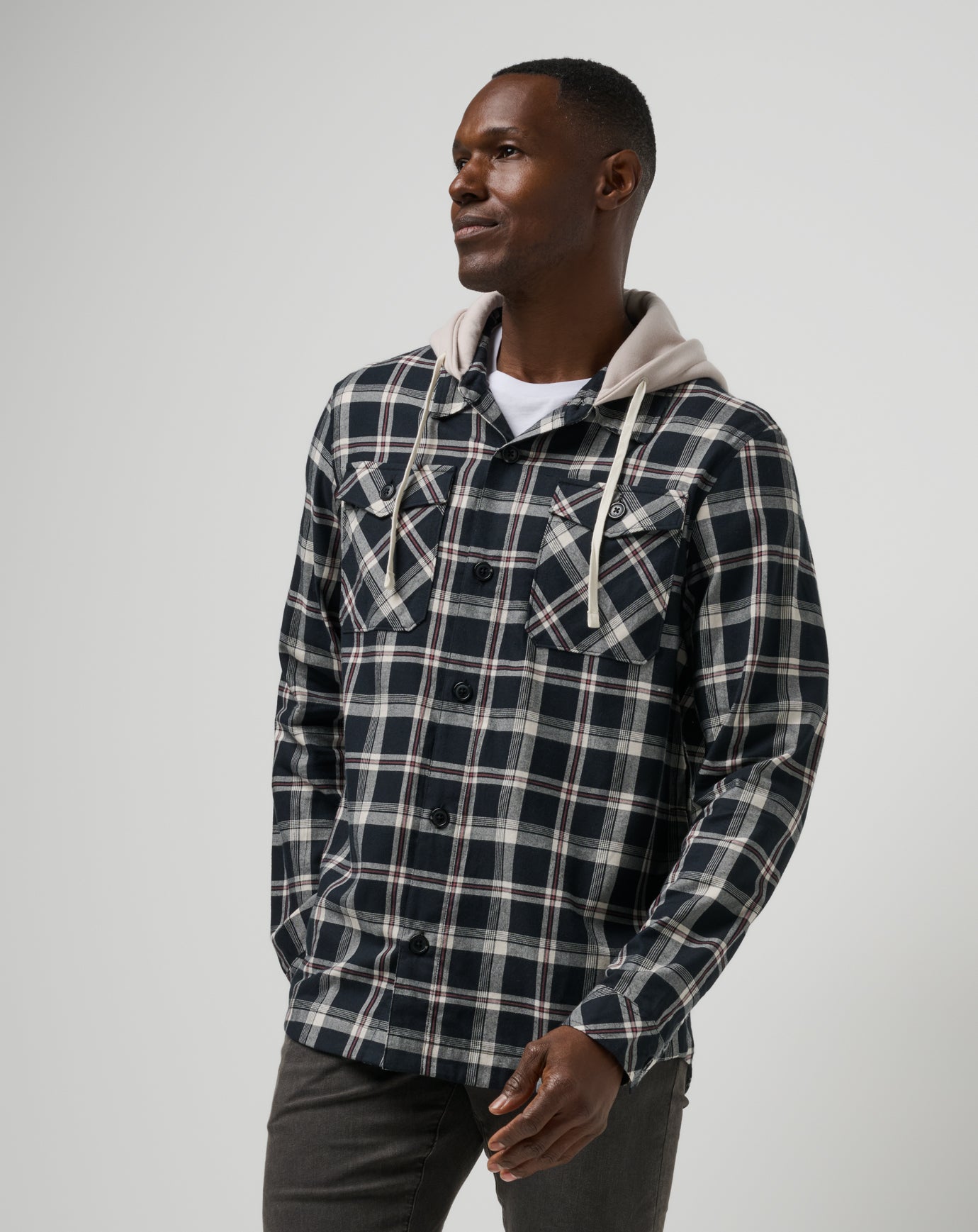 Baubles Button-Up Hoodie - Image 5