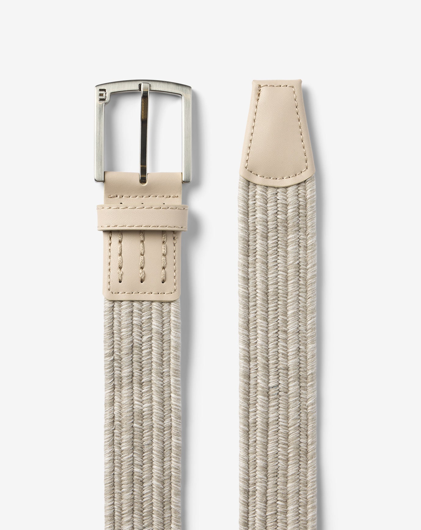 Popsicle Stretch Woven Leather Belt - Image 2