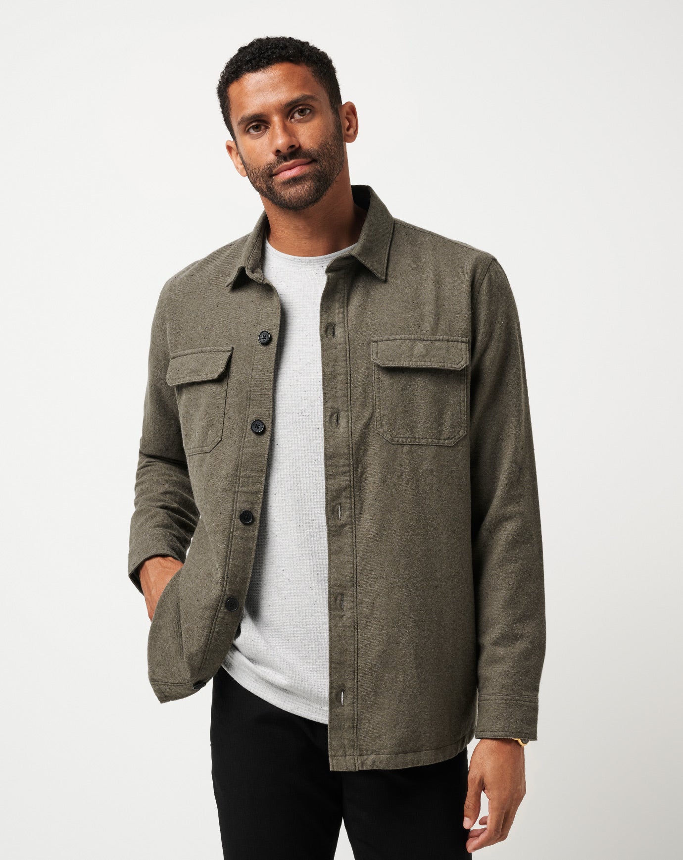 Halfway There Shirt Jacket
