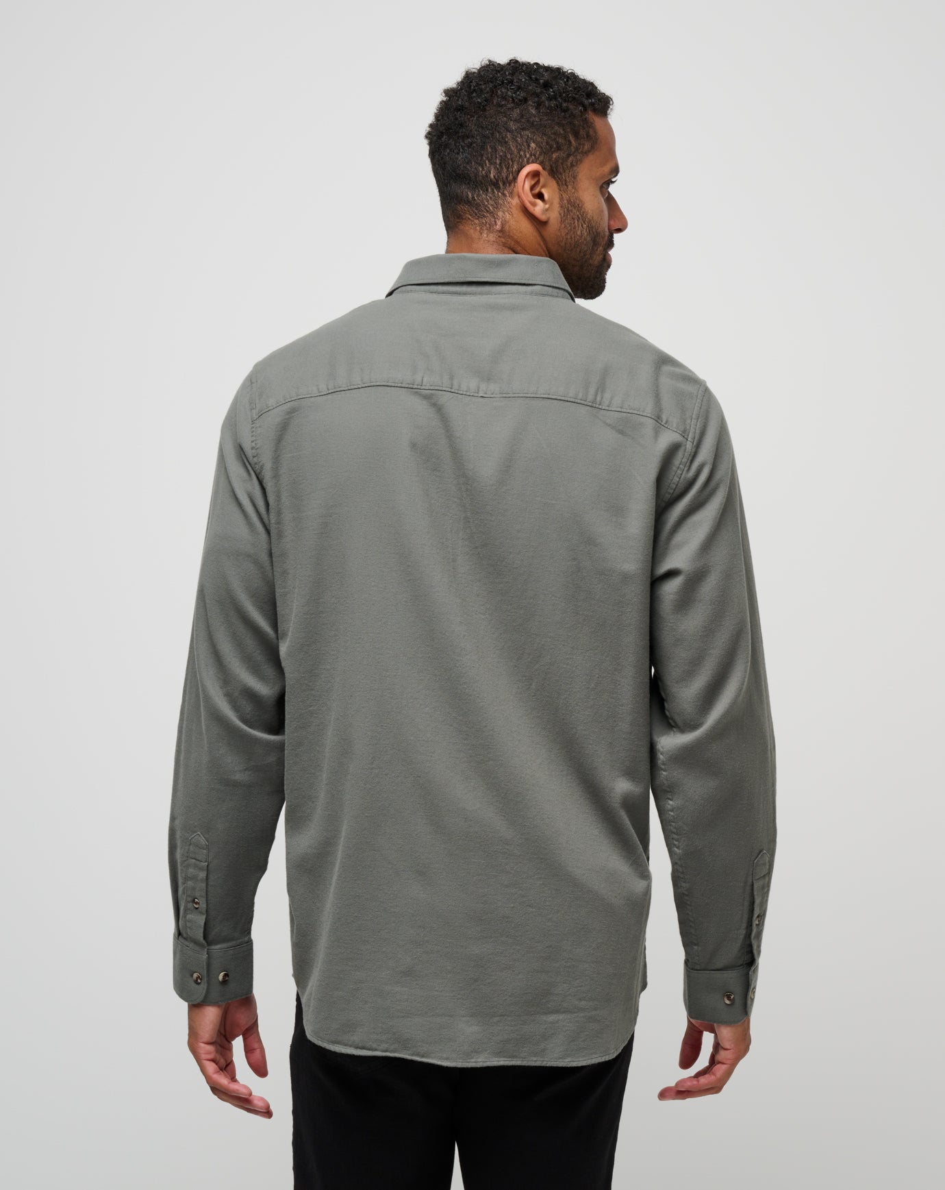 Cloud Flannel Button-Up - Image 12