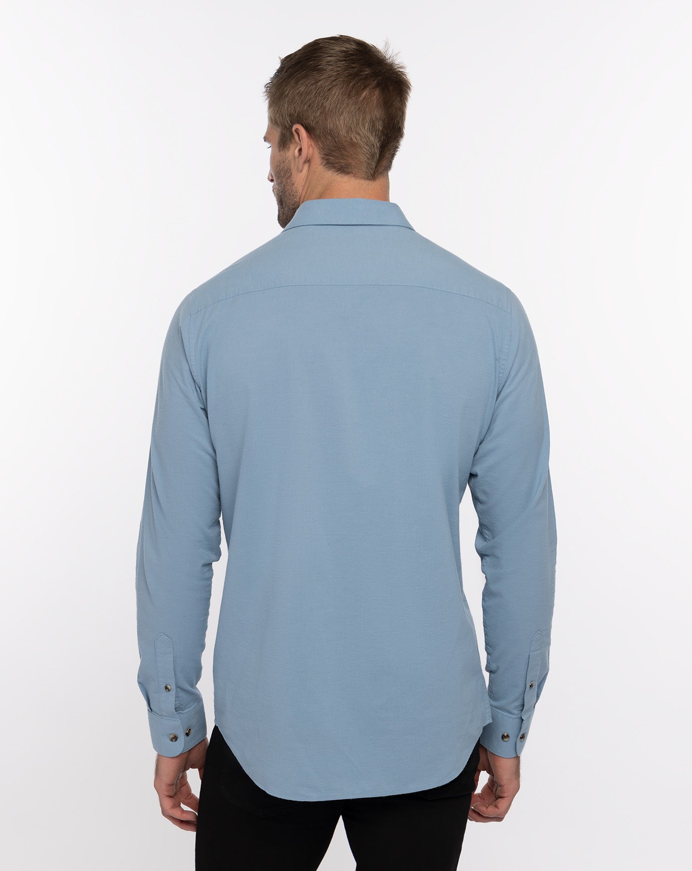 Cloud Flannel Button-Up - Image 21