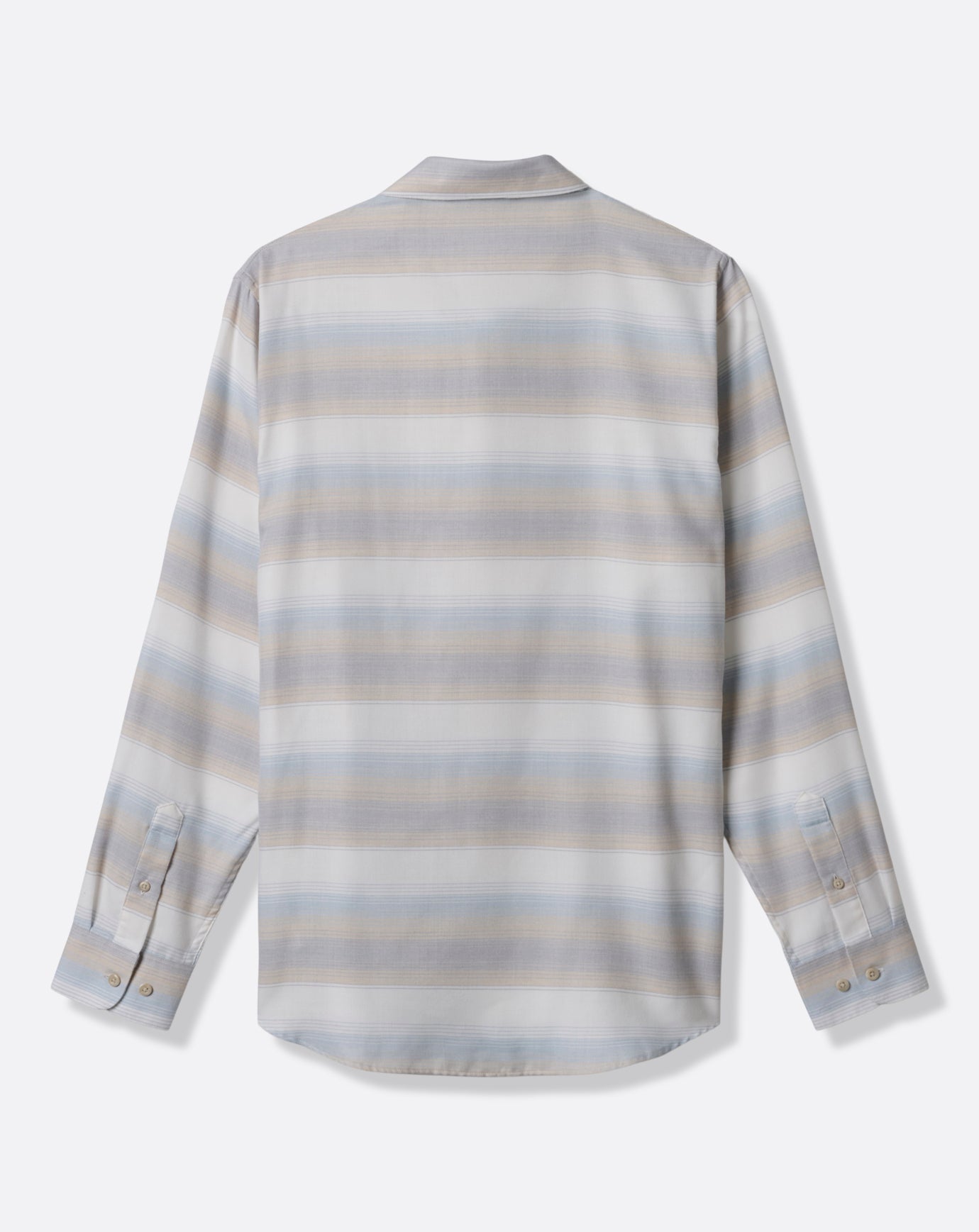 Cloud Flannel Stripe Button-Up - Image 12
