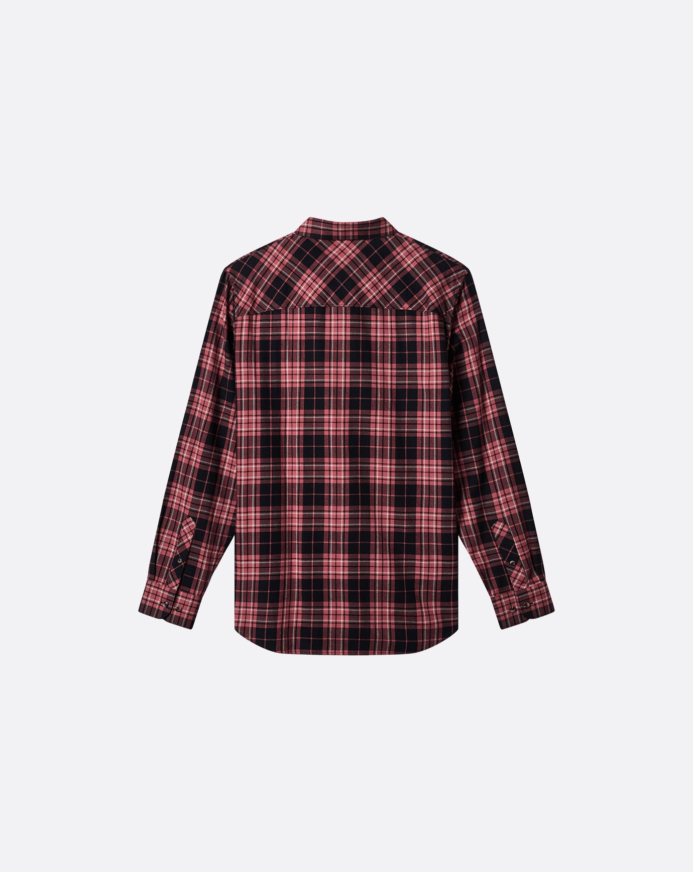 Cloud Flannel Plaid Button-Up - Image 8