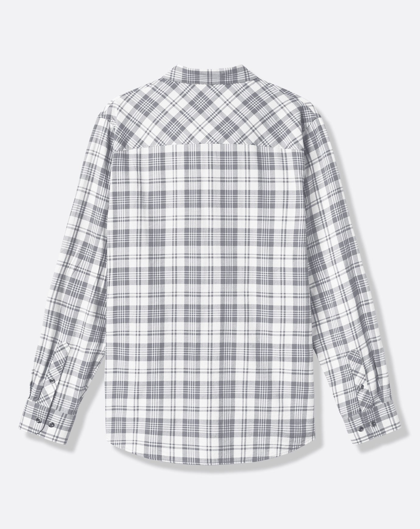 Cloud Flannel Plaid Button-Up - Image 20