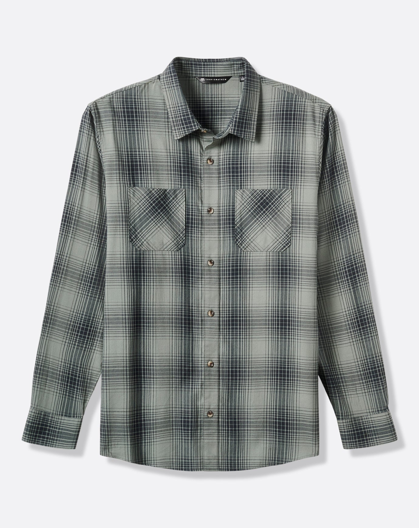 Cloud Flannel Plaid Button-Up - Image 34
