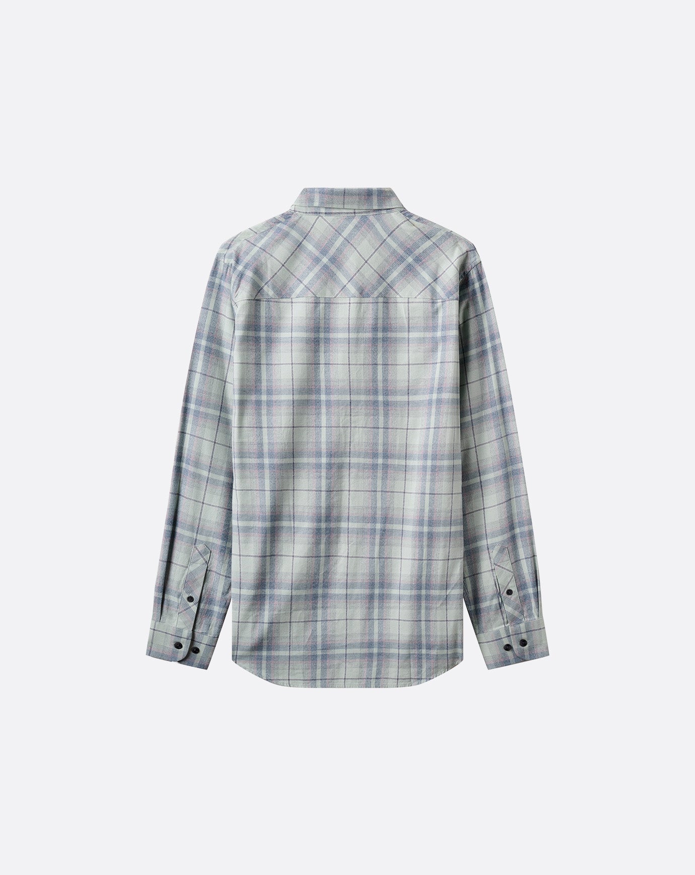 Cloud Flannel Plaid Button-Up - Image 43