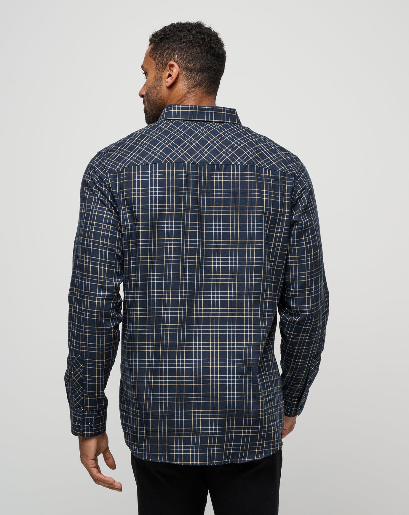 Cloud Flannel Plaid Button-Up - Image 46