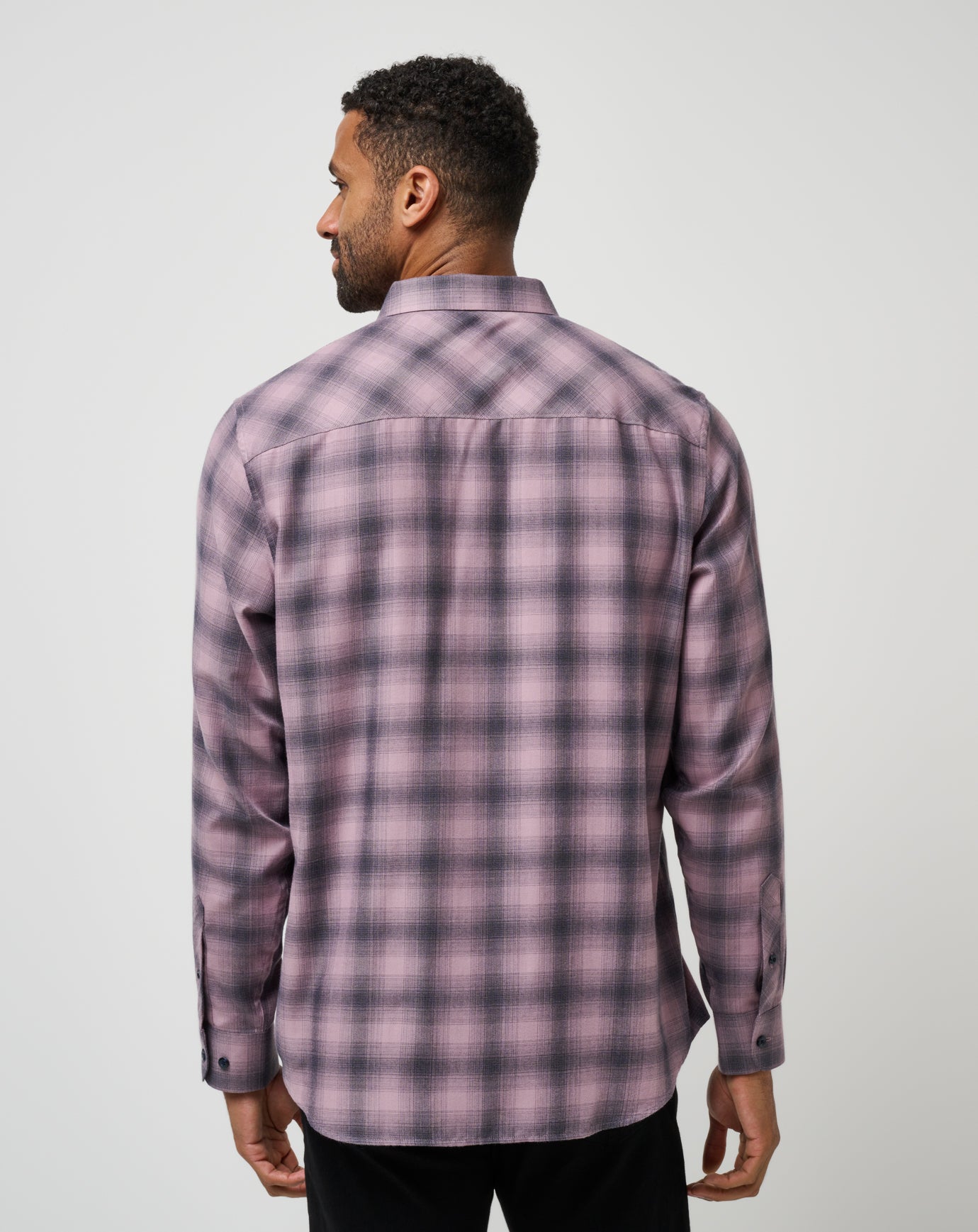 Cloud Flannel Plaid Button-Up - Image 63