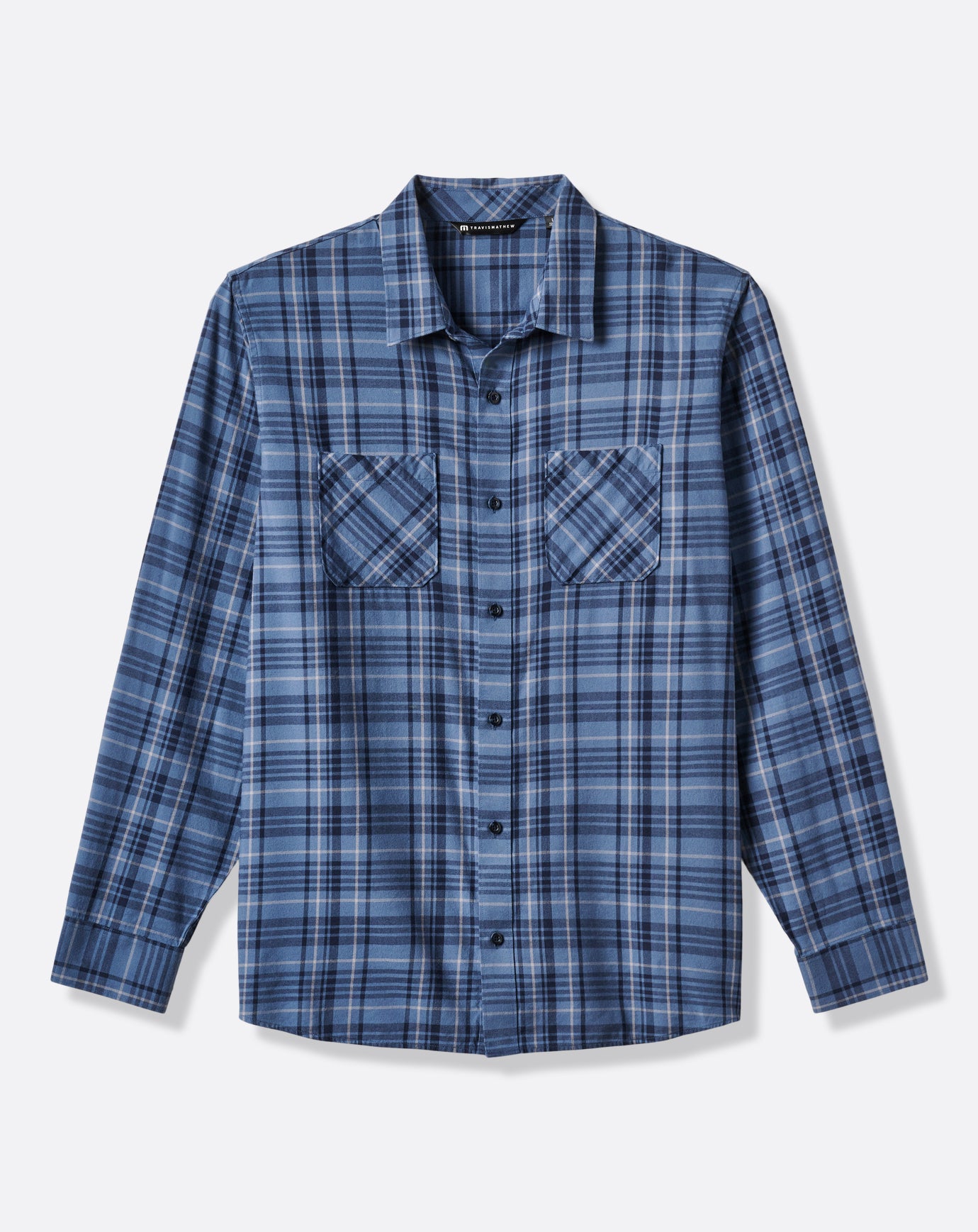 Cloud Flannel Plaid Button-Up - Image 81