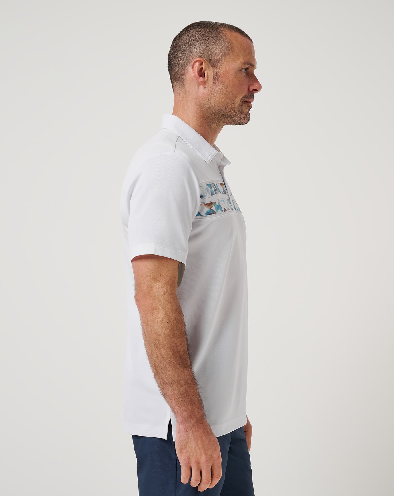 Good Good Chest Stripe Polo - Image 2