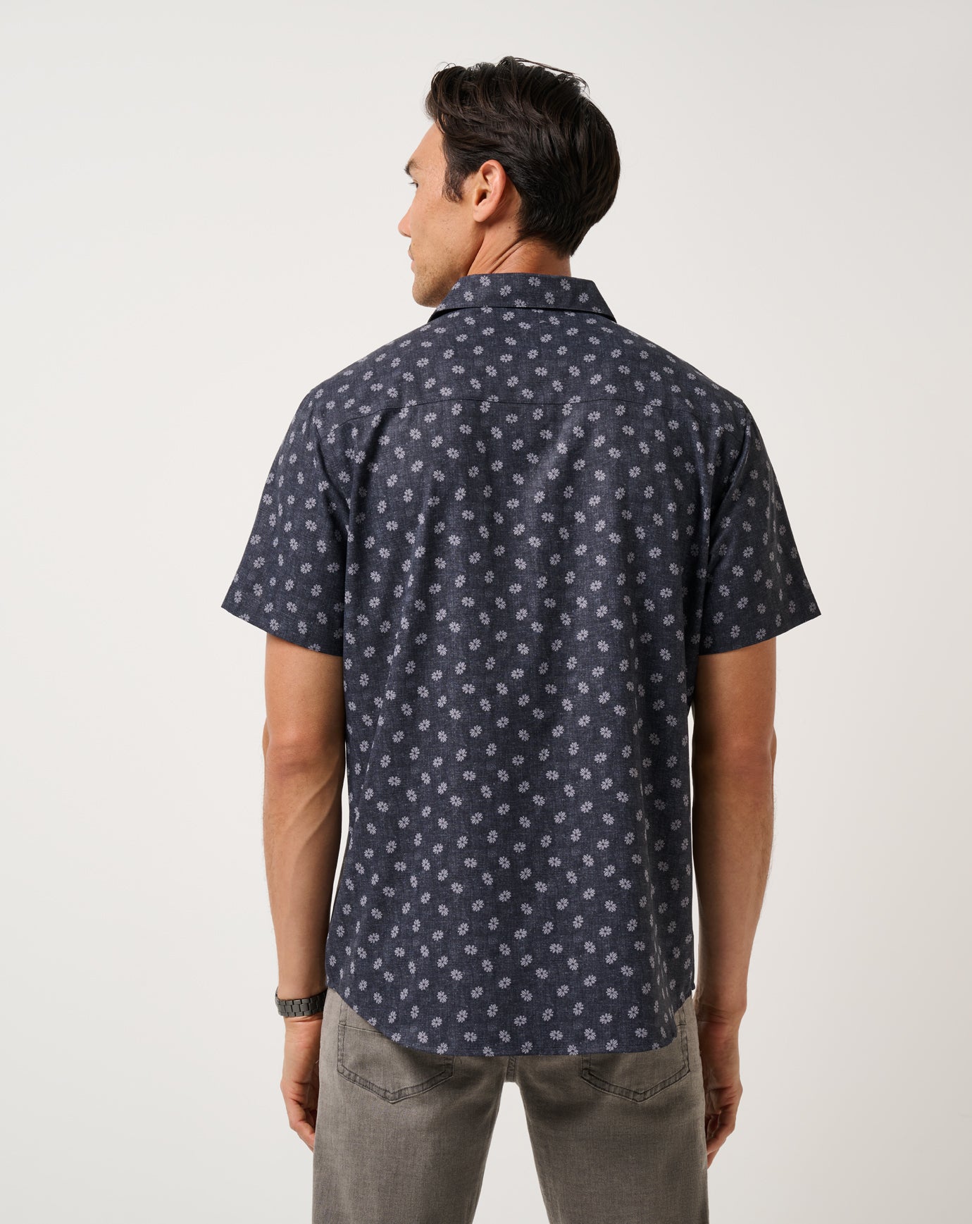 Techwoven Grey Wind Button-Up - Image 3