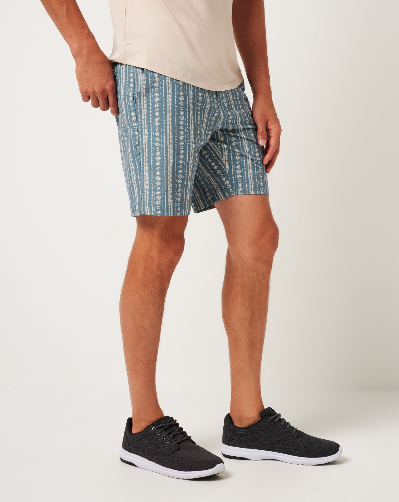 Tech Chino Print Short 8In - Image 2