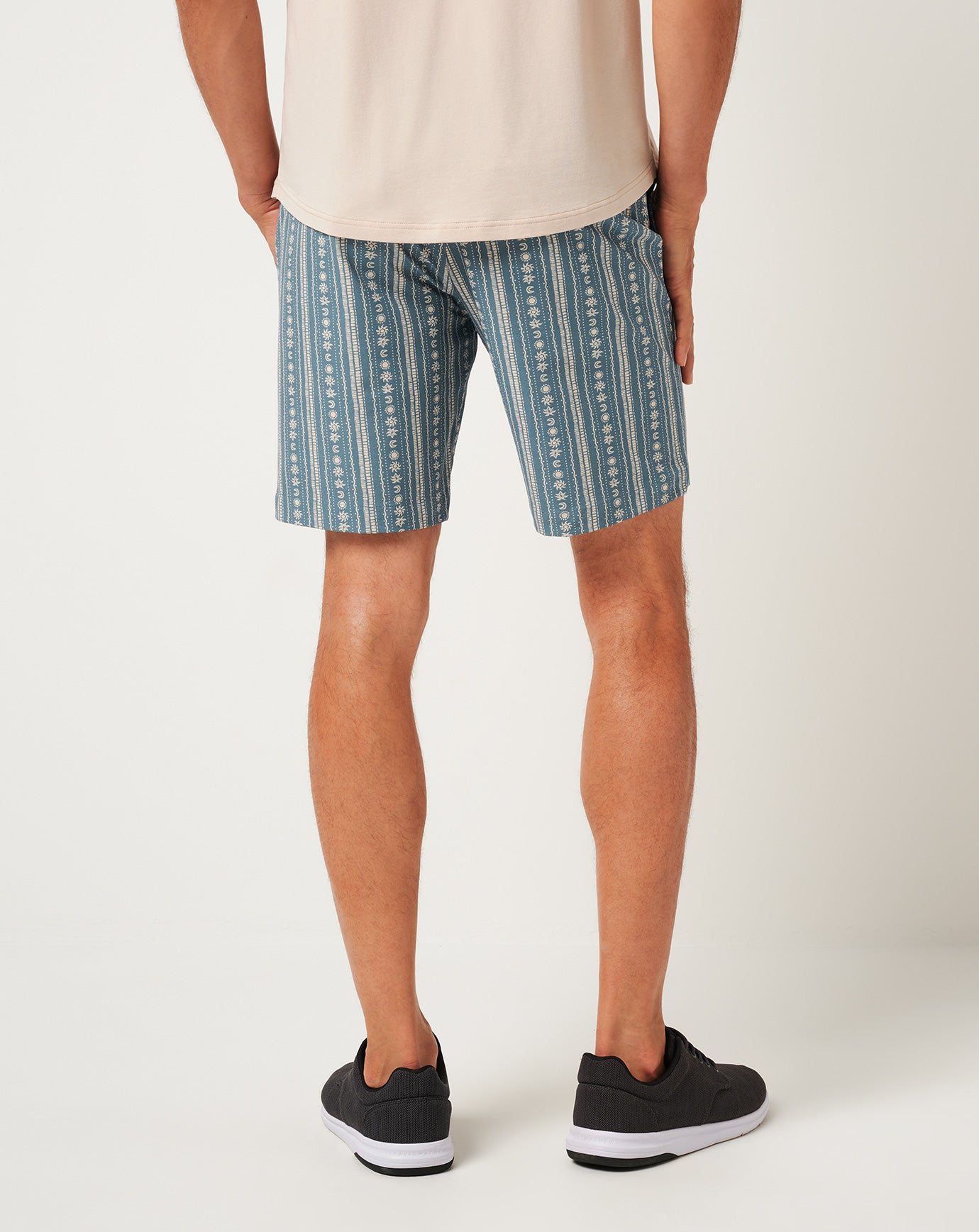 Tech Chino Print Short 8In - Image 3