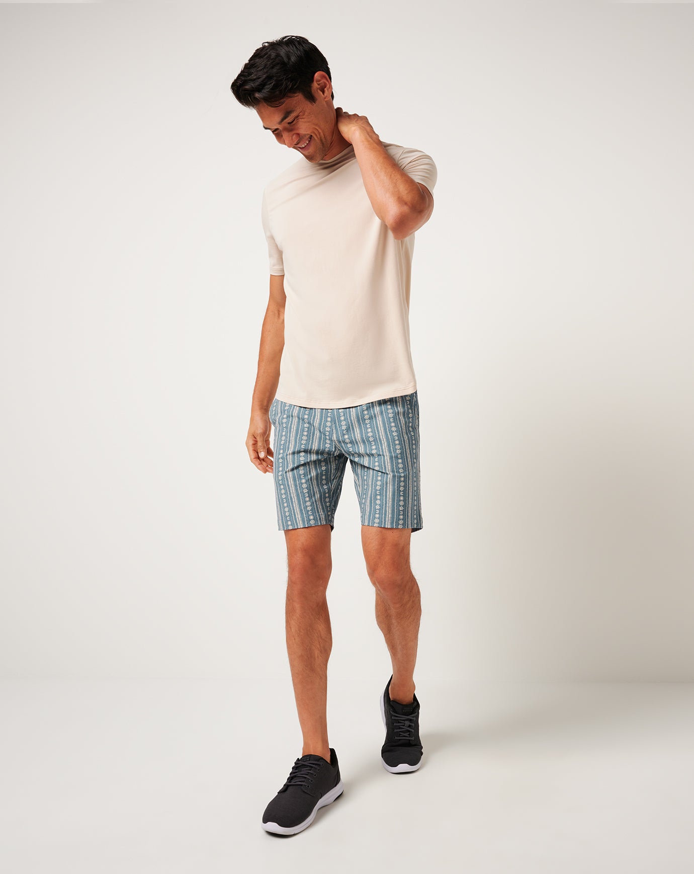 Tech Chino Print Short 8In - Image 6