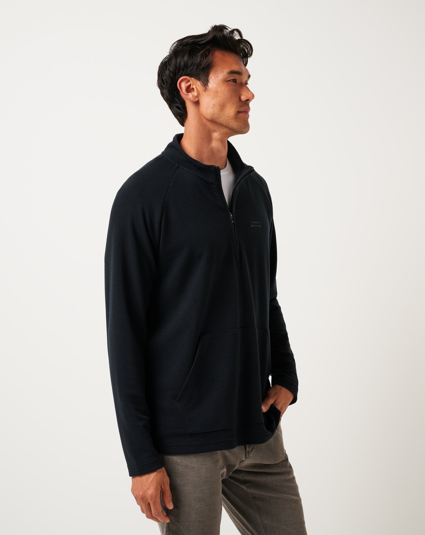 Performance Waffle Quarter Zip - Image 2