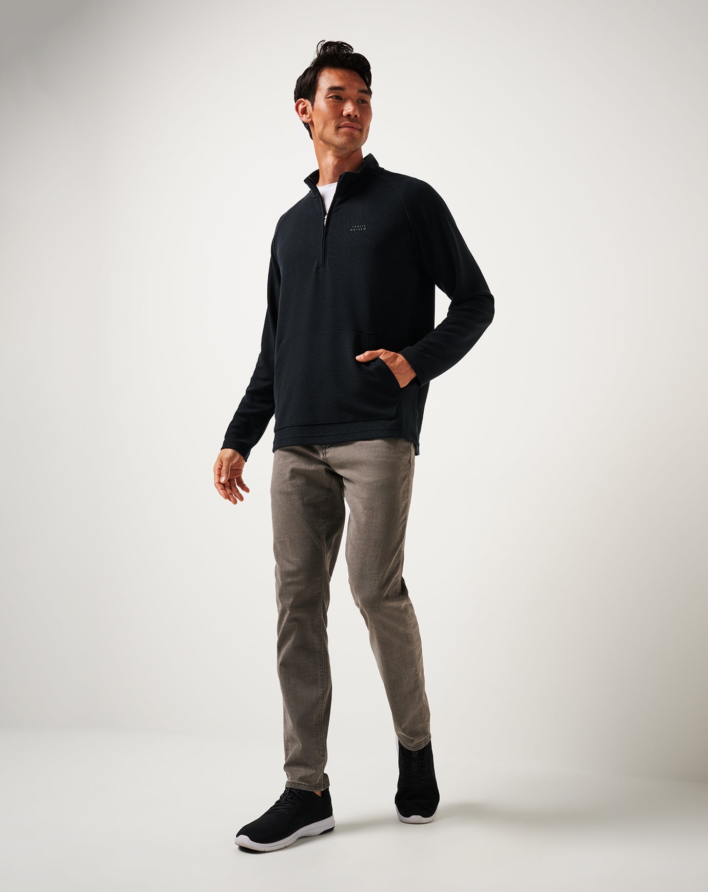 Performance Waffle Quarter Zip - Image 5