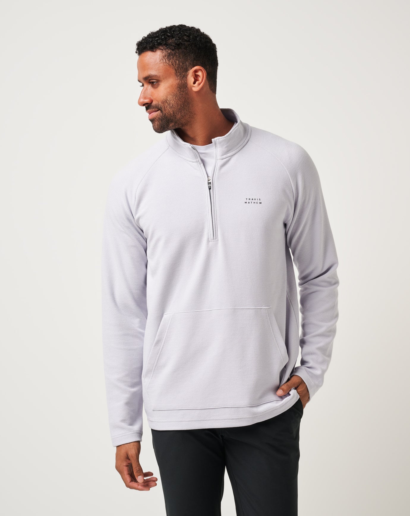 Performance Waffle Quarter Zip - Image 8