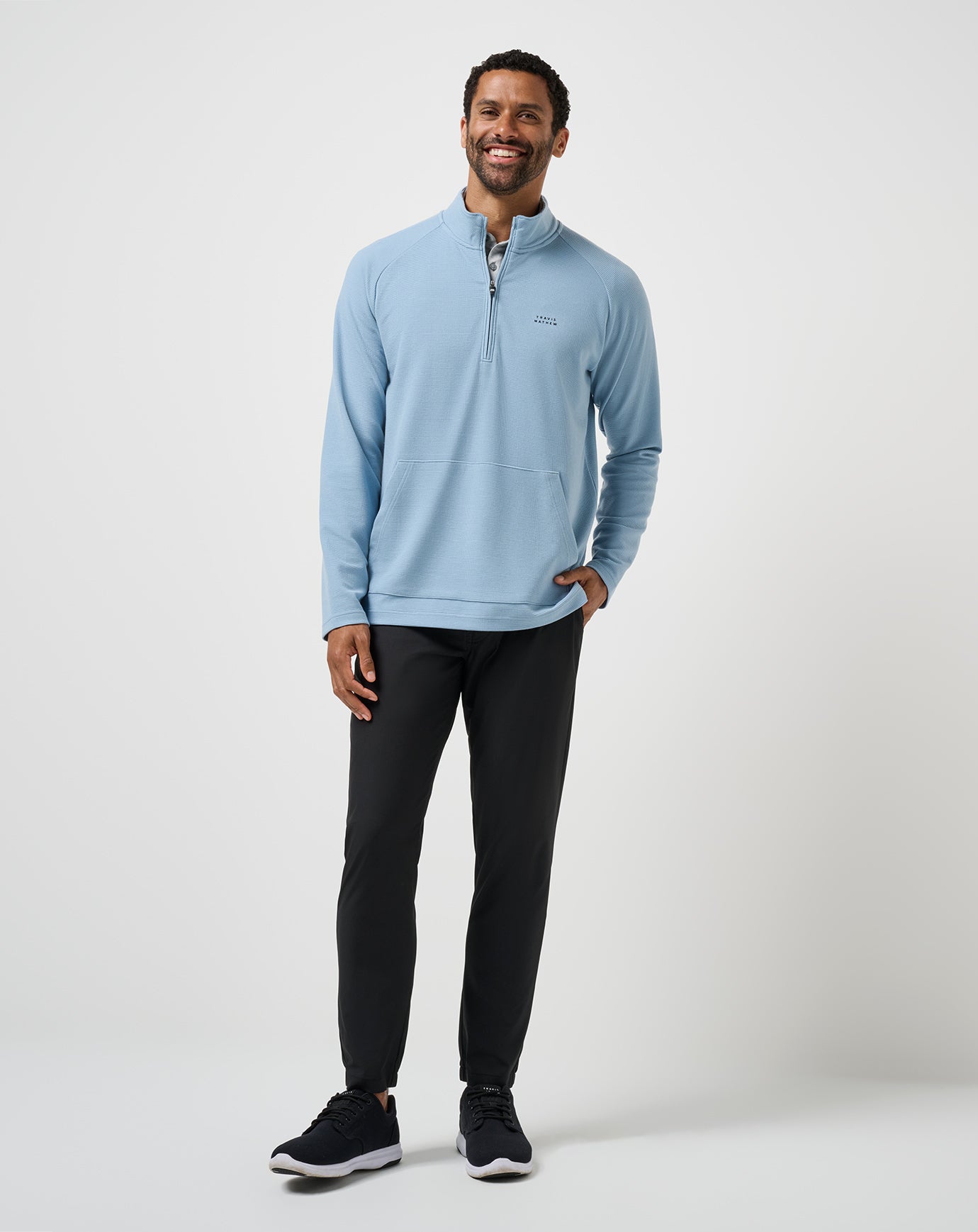Performance Waffle Quarter Zip - Image 30