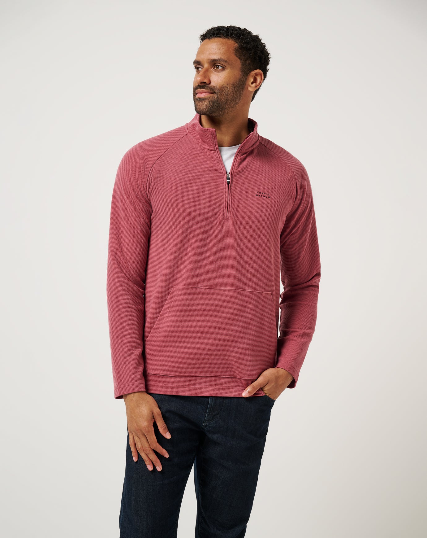 Performance Waffle Quarter Zip - Image 40