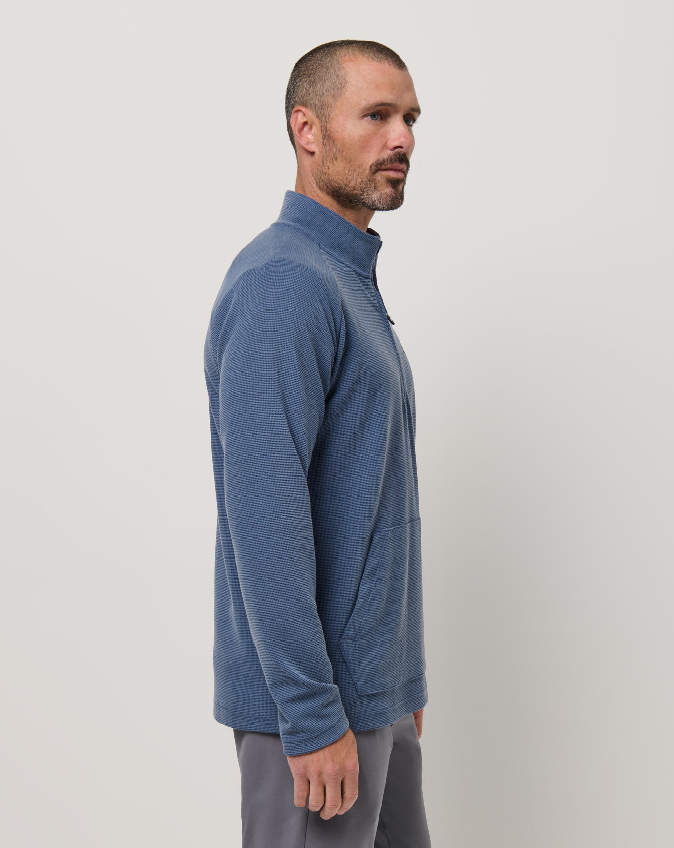 Performance Waffle Quarter Zip - Image 44