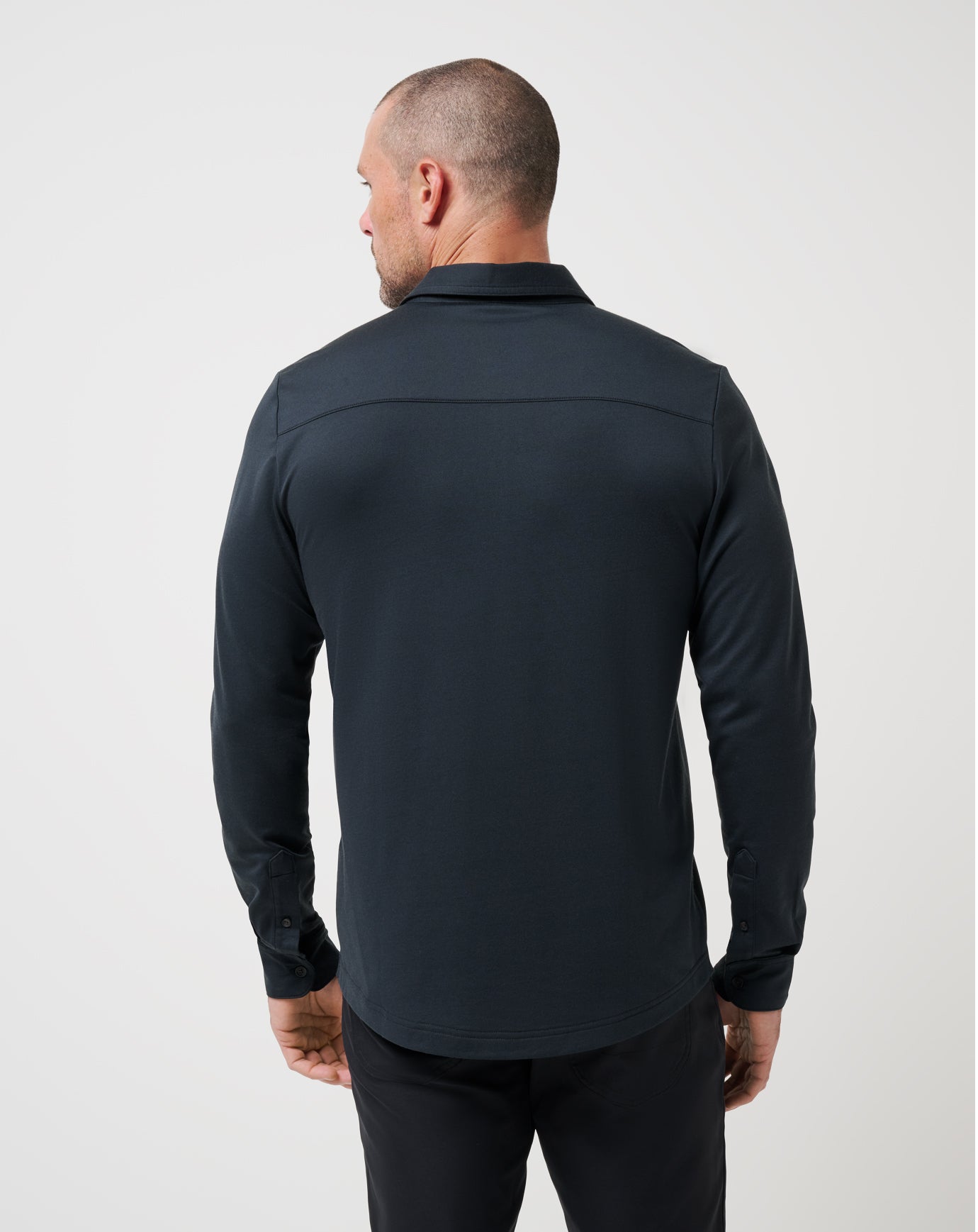 Featherweight Long Sleeve Polo - Image 3