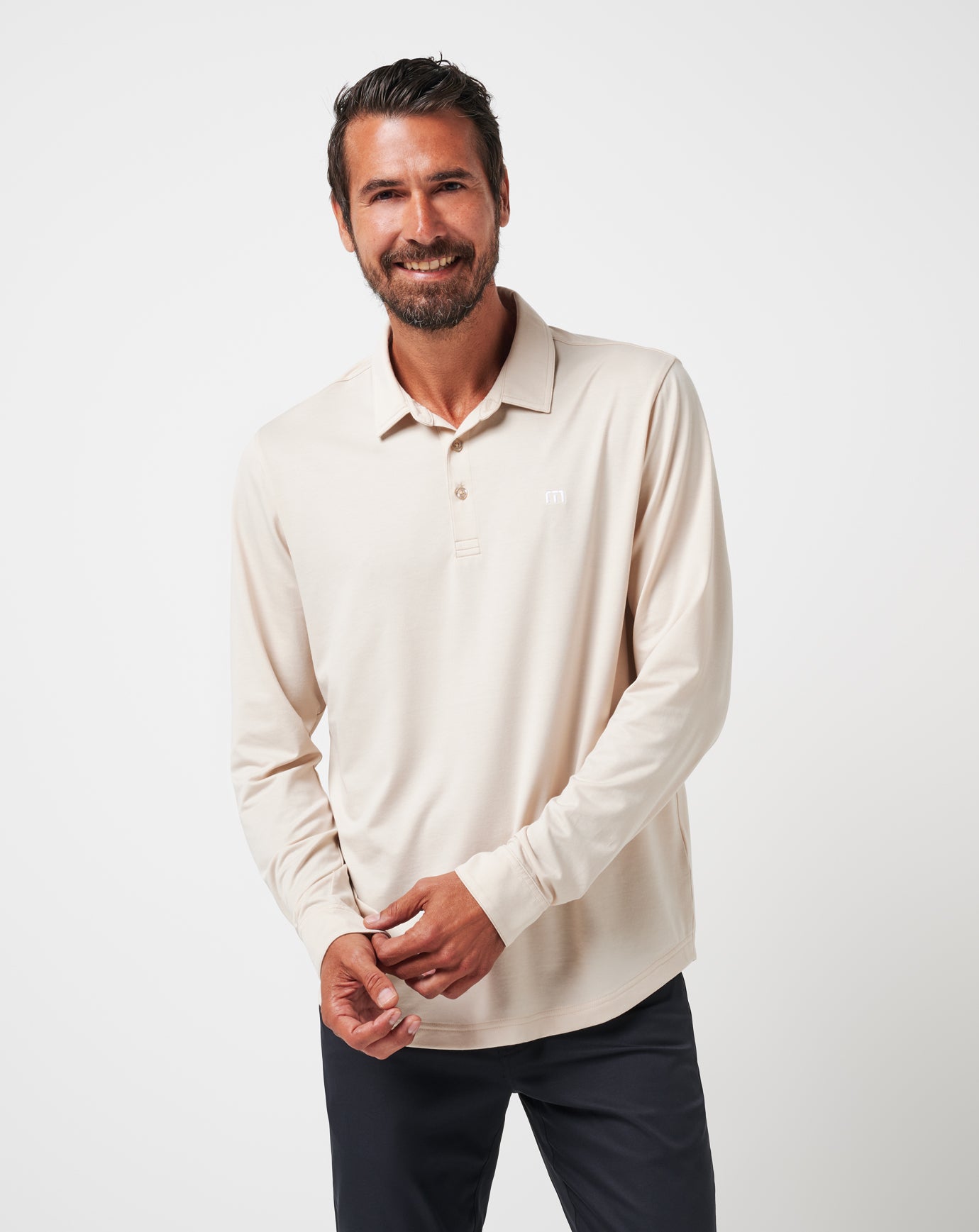 Featherweight Long Sleeve Polo - Image 15