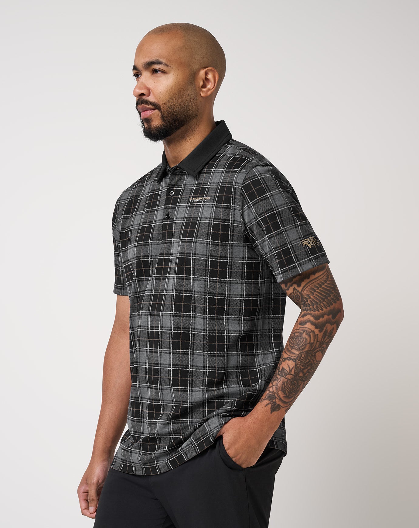 St Andrews Tartan Territory Polo - Image 2