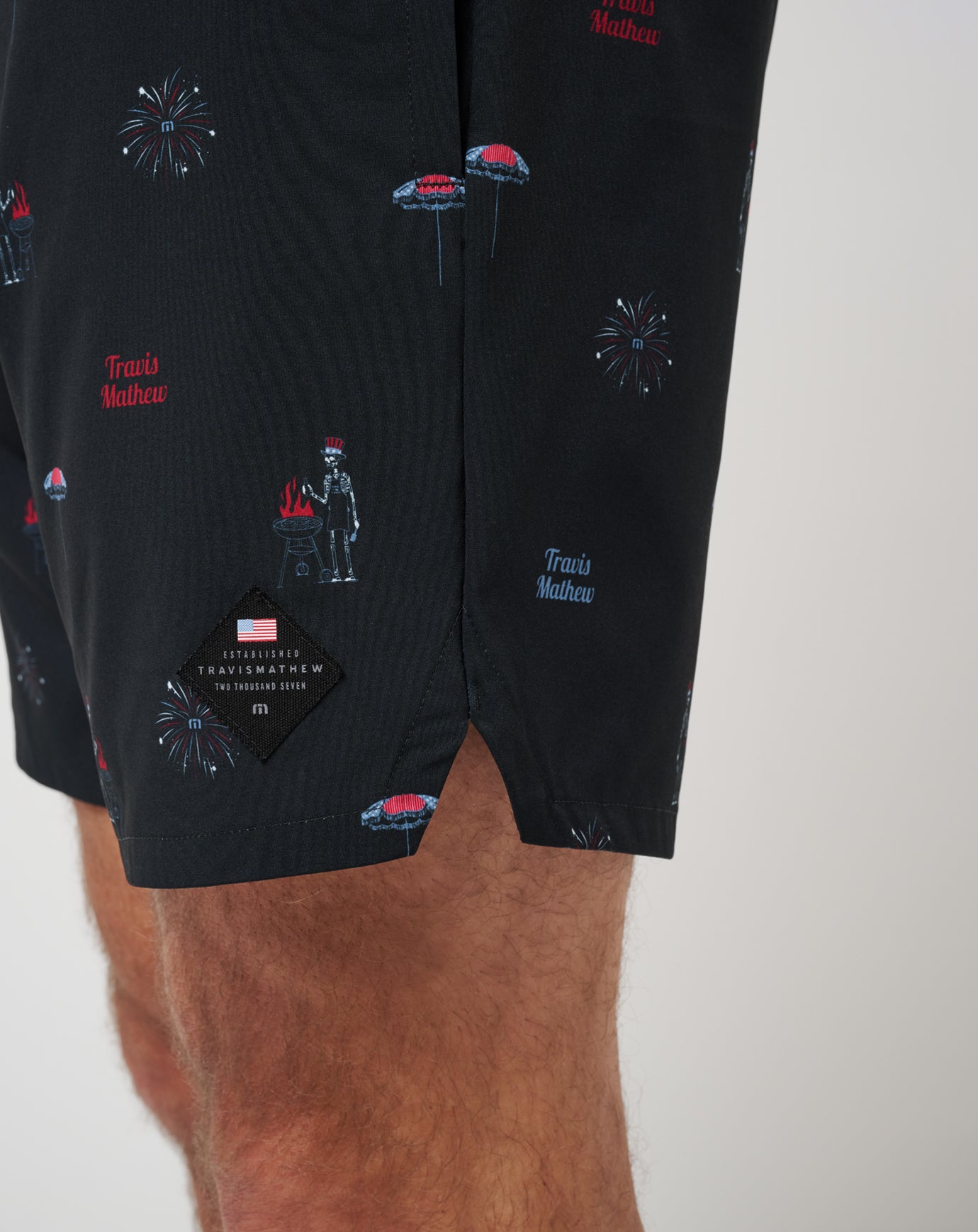 Red White And Booyah Boardshort - Image 6