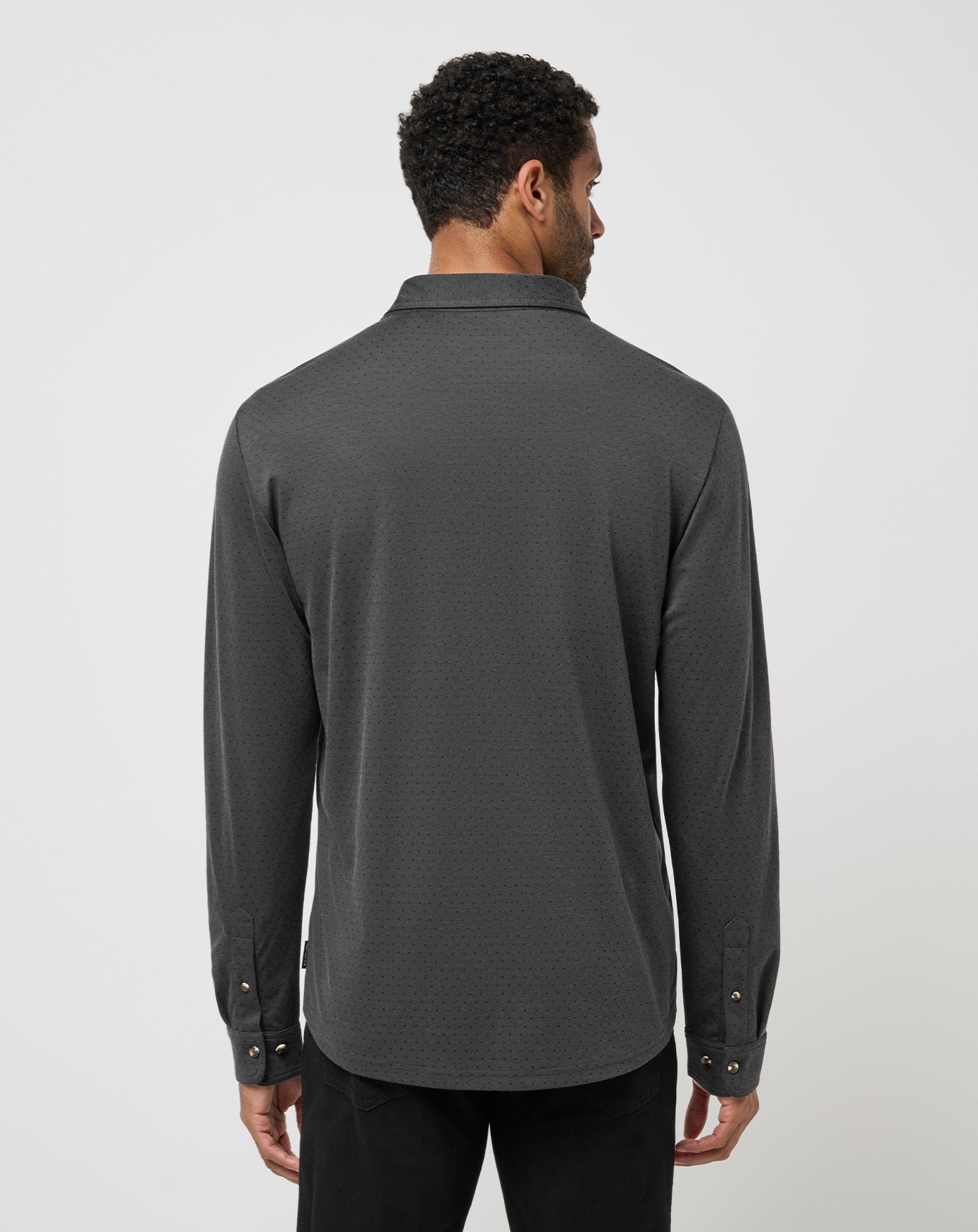 Handsome Town Long Sleeve Polo - Image 3