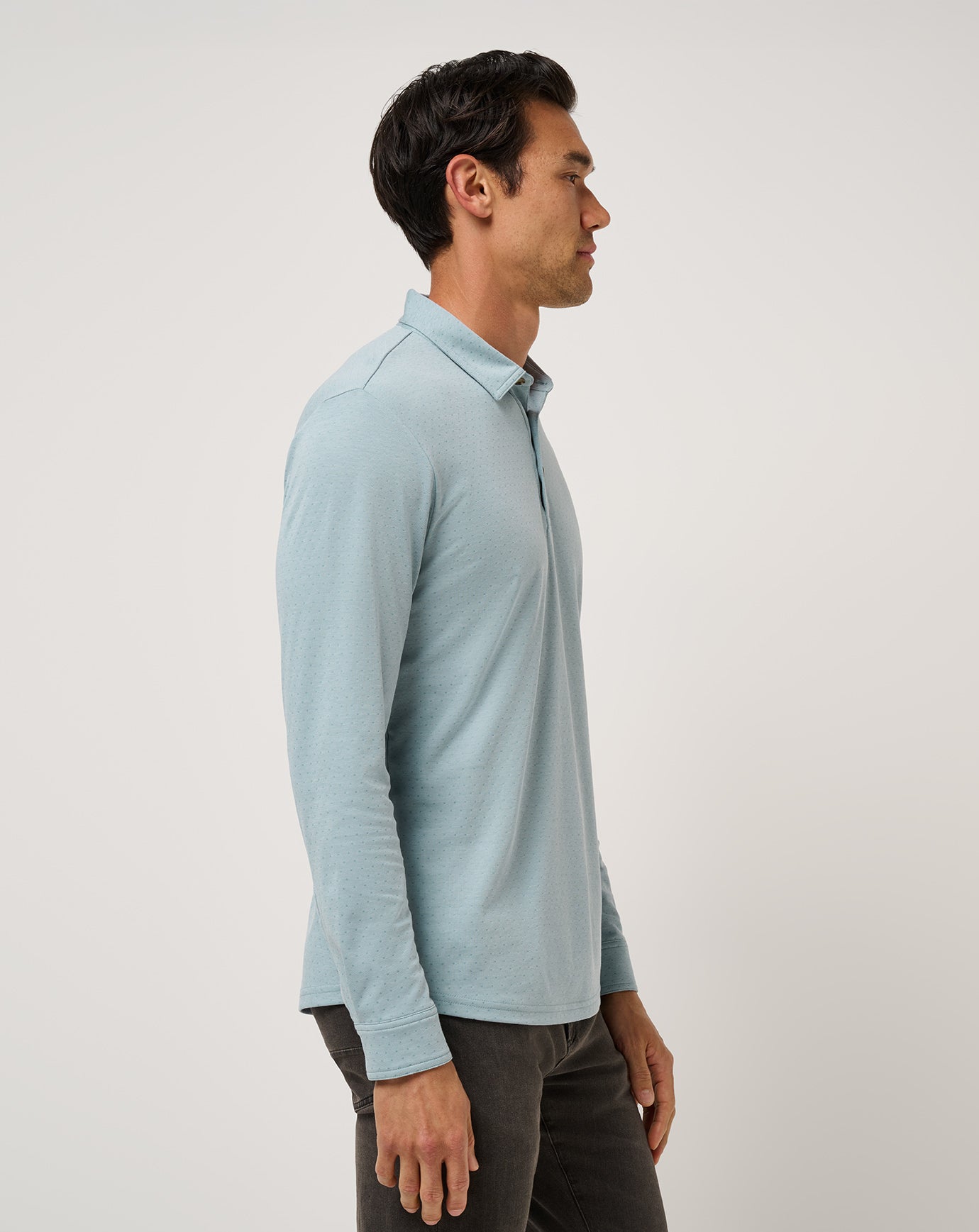 Handsome Town Long Sleeve Polo - Image 9