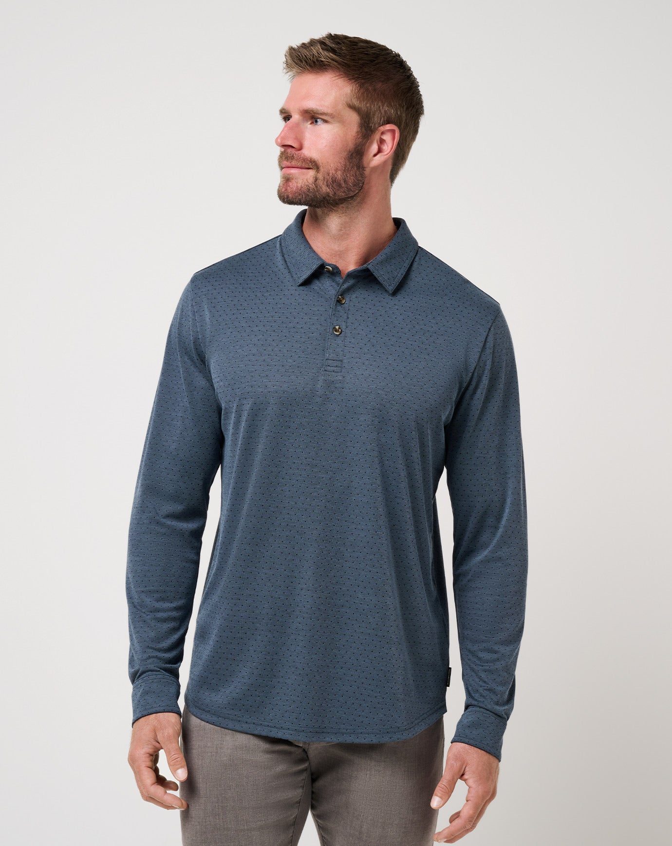 Handsome Town Long Sleeve Polo - Image 15