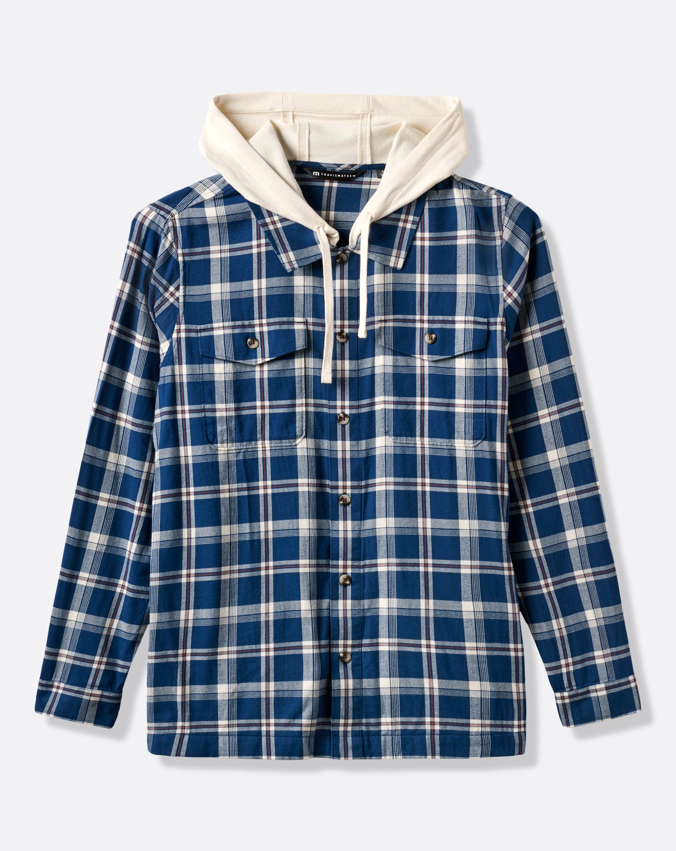 Cloud Flannel Hooded Button-Up - Image 9