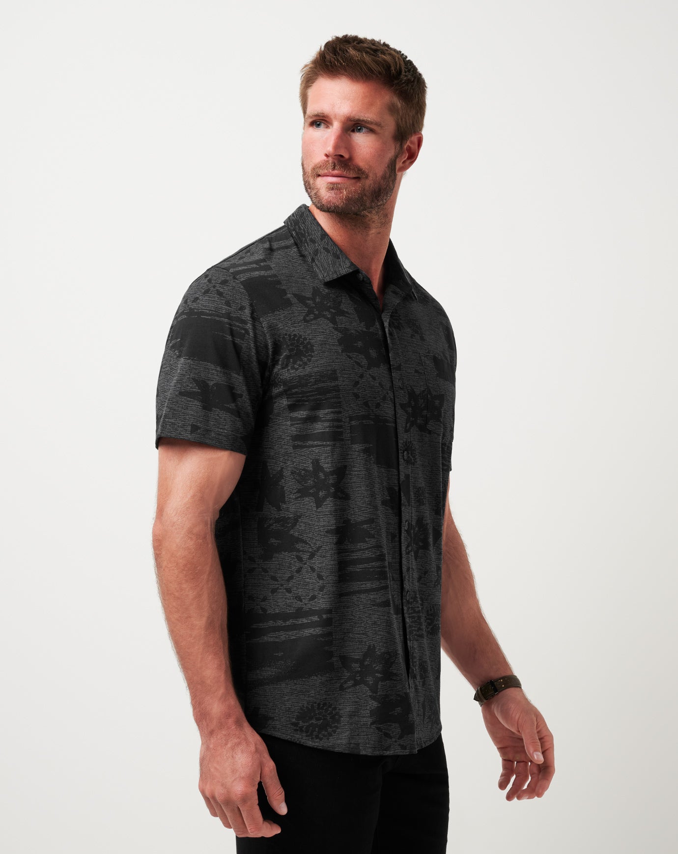 Knit Gravitation Button-Up - Image 2