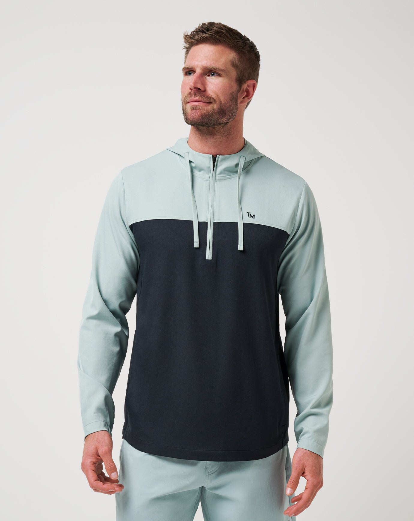 Coin Toss Quarter Zip Hoodie - Image 10