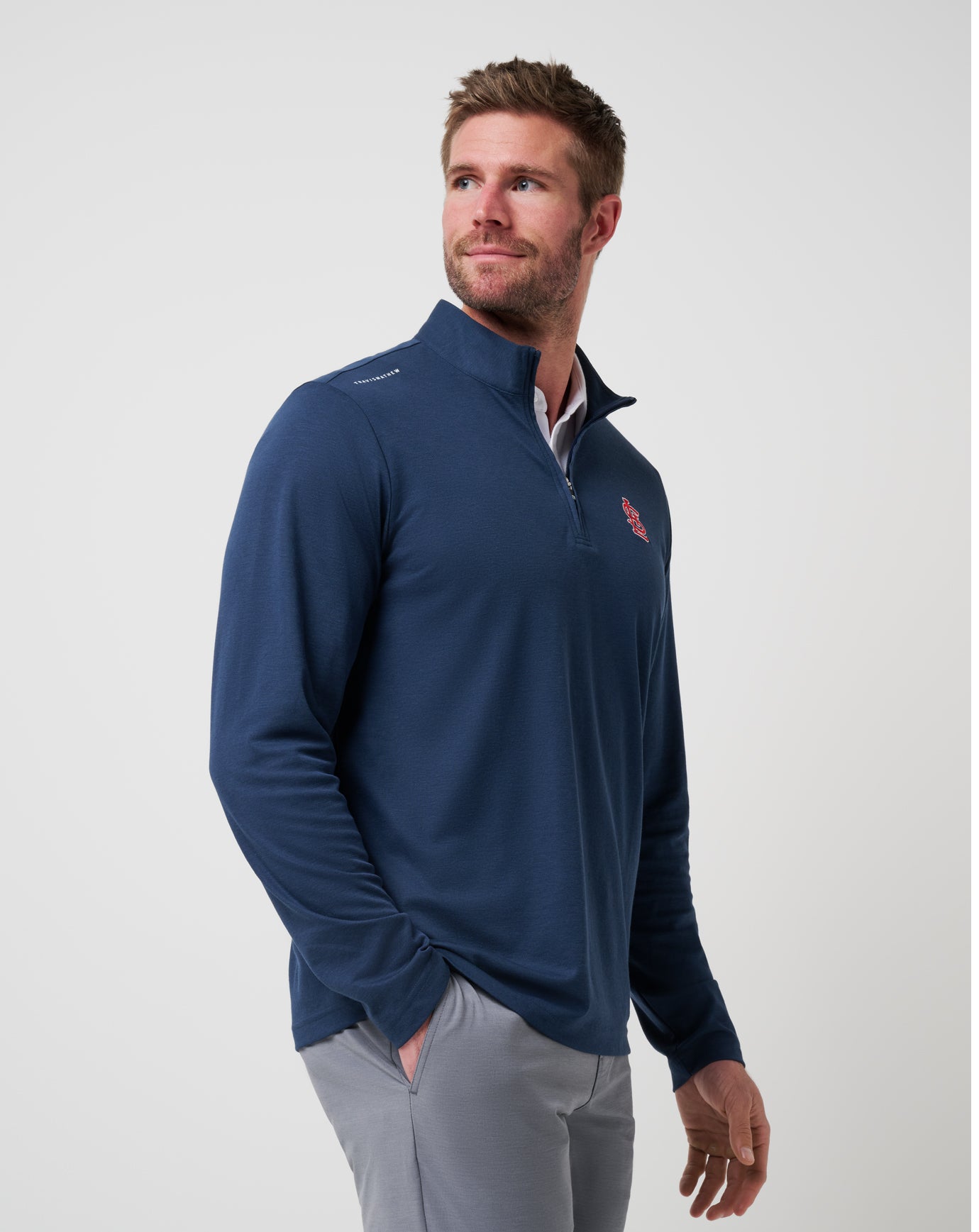 St Louis Cardinals Time To Tailgate Quarter Zip - Image 2