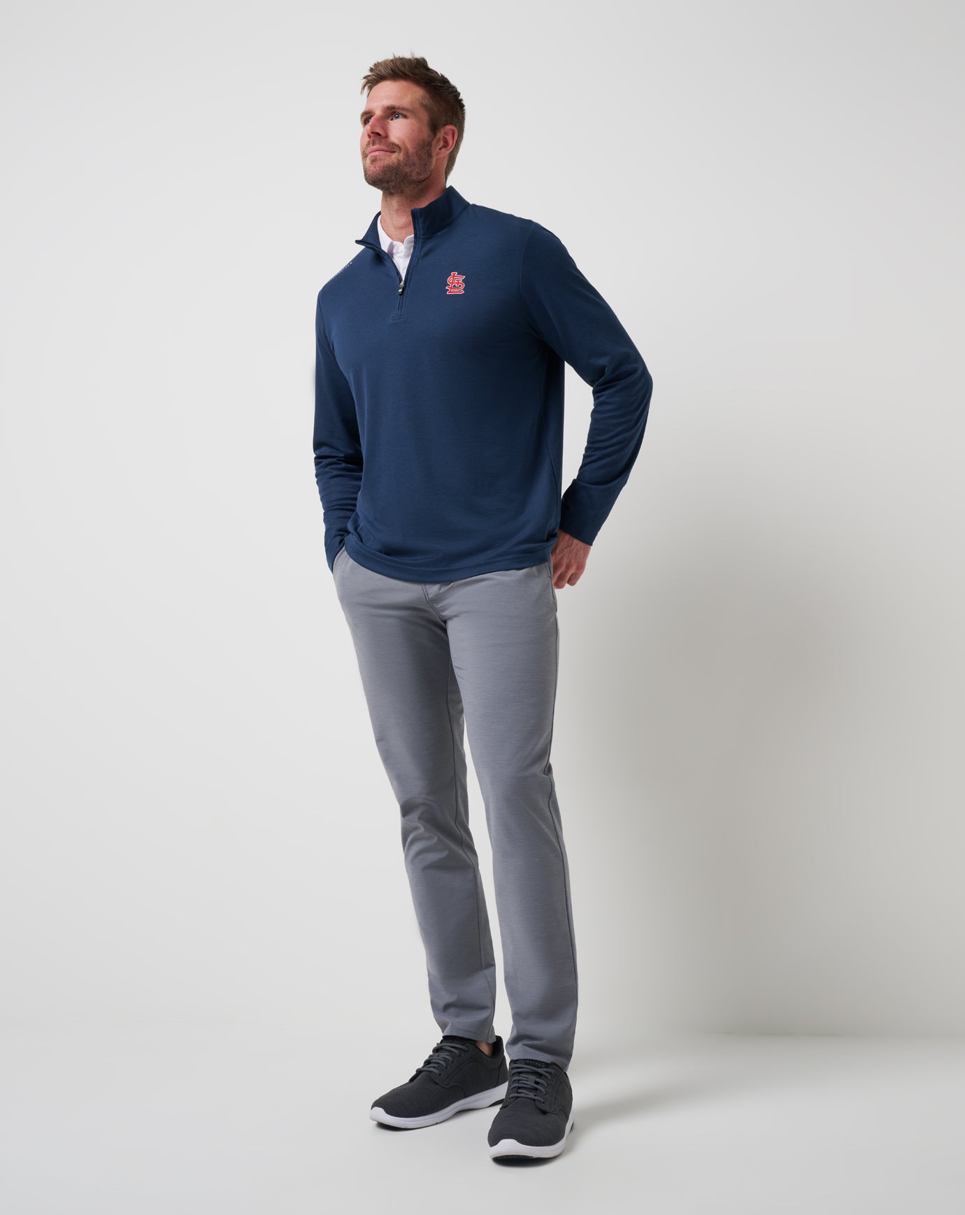 St Louis Cardinals Time To Tailgate Quarter Zip - Image 7