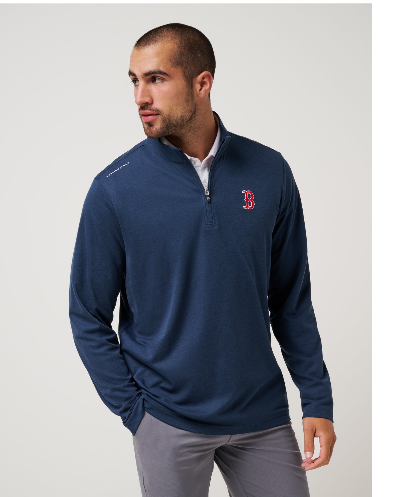 Boston Red Sox Time To Tailgate Quarter Zip - Image 2