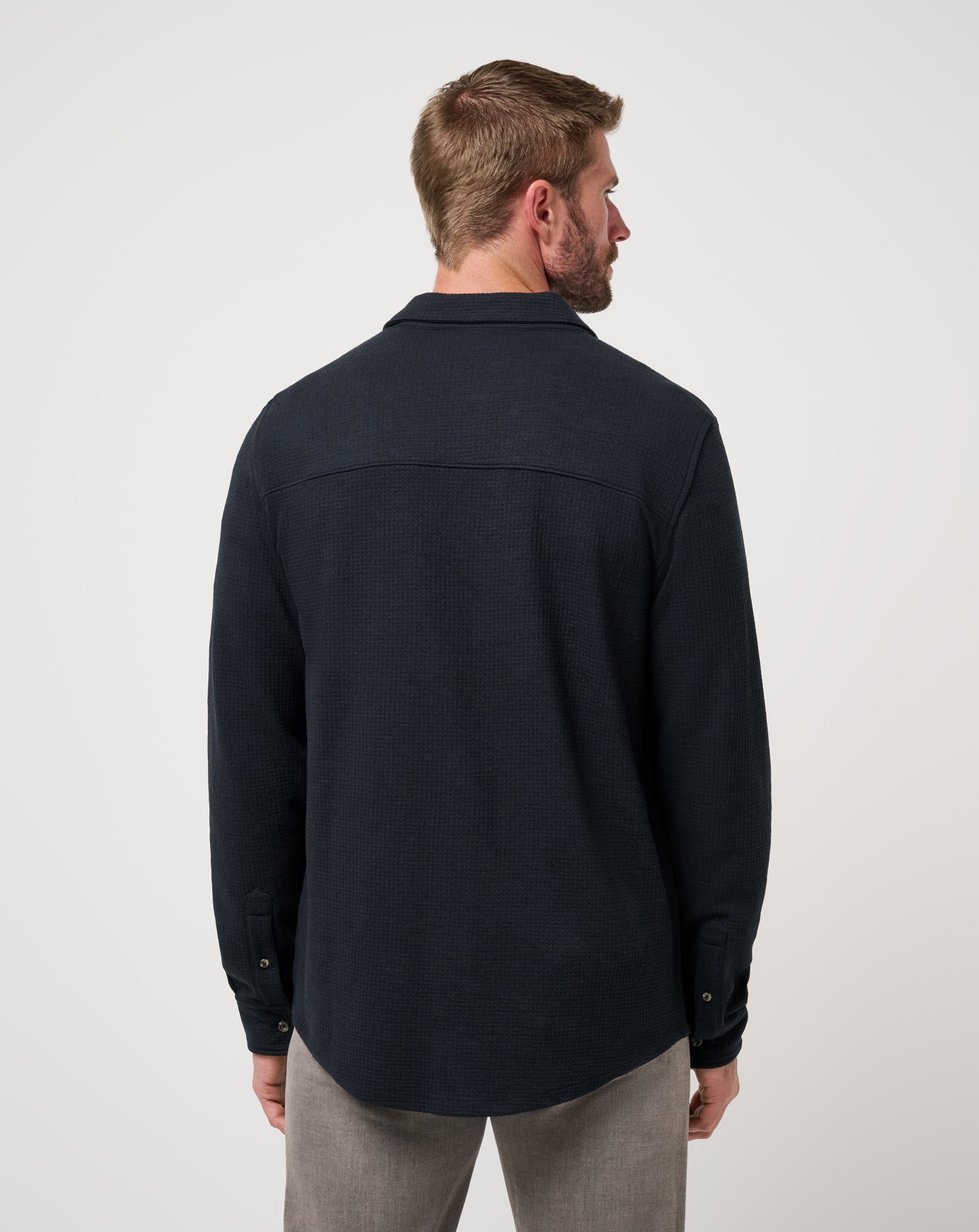 Cloud Waffle Shirt Jacket - Image 3