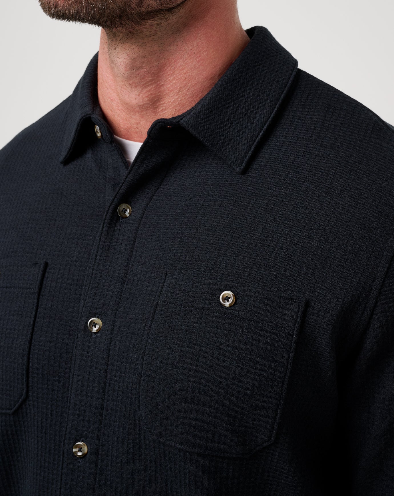 Cloud Waffle Shirt Jacket - Image 5