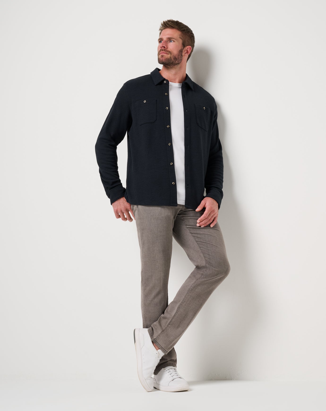 Cloud Waffle Shirt Jacket - Image 7