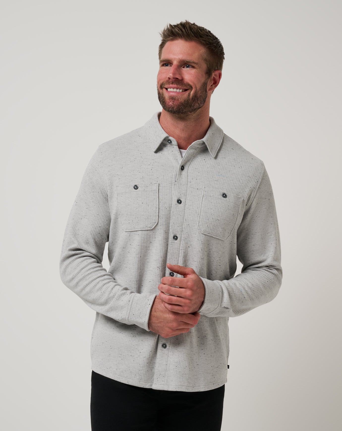 Cloud Waffle Shirt Jacket - Image 16
