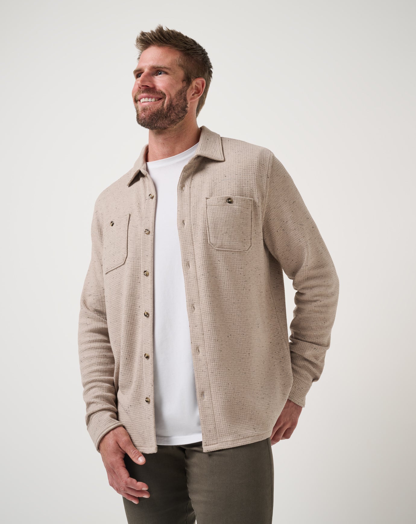 Cloud Waffle Shirt Jacket - Image 19