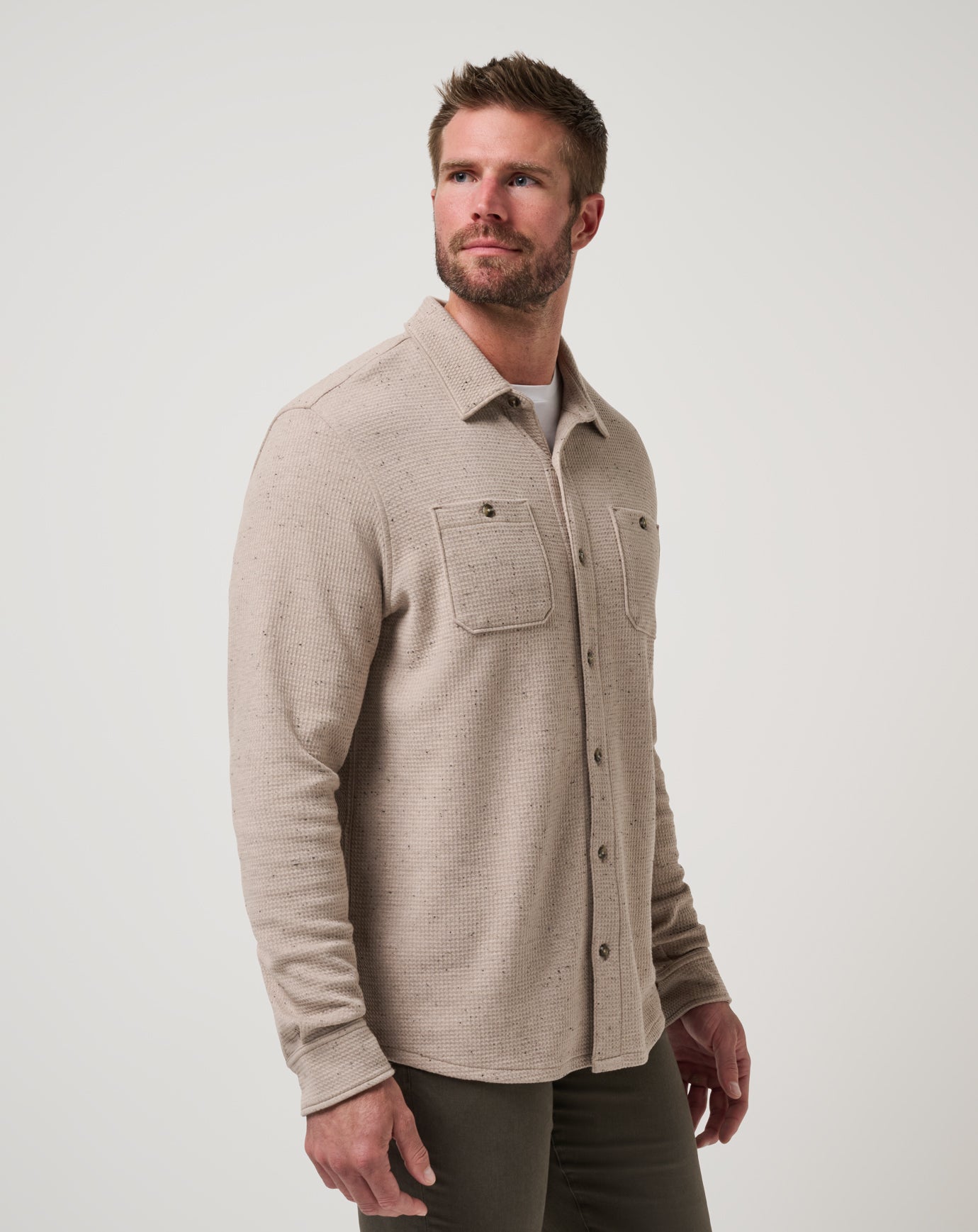 Cloud Waffle Shirt Jacket - Image 23