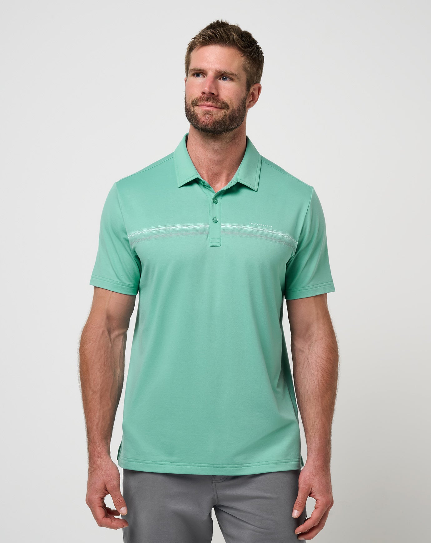 Featherweight Chest Stripe Polo - Image 13