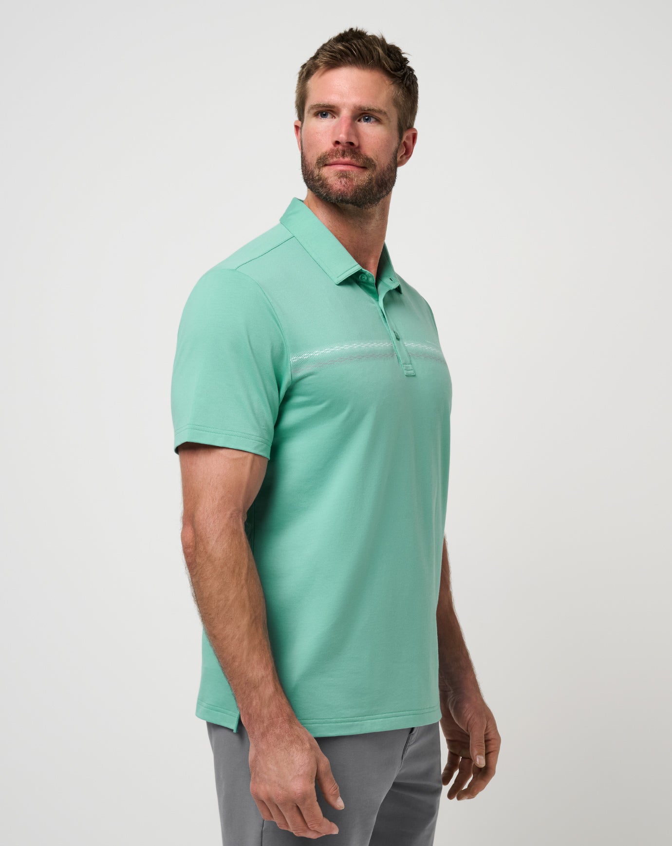 Featherweight Chest Stripe Polo - Image 14